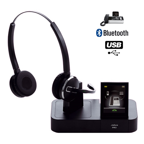 Auricular Inalámbrico Jabra PRO 9465 DUO