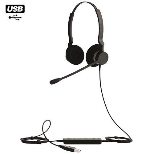 Auricular BIZ2300 USB Duo Antirruido